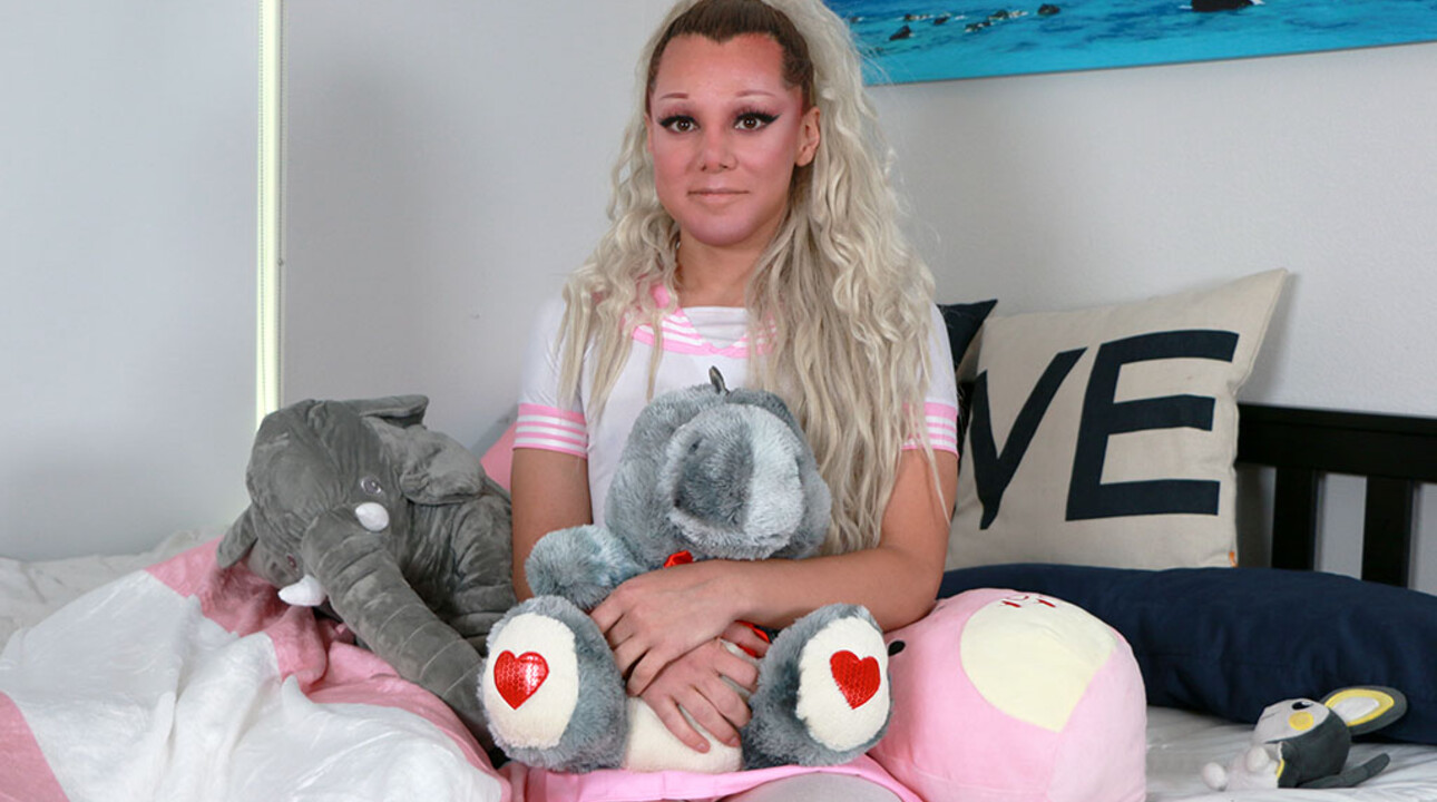 getting fucked among her toys