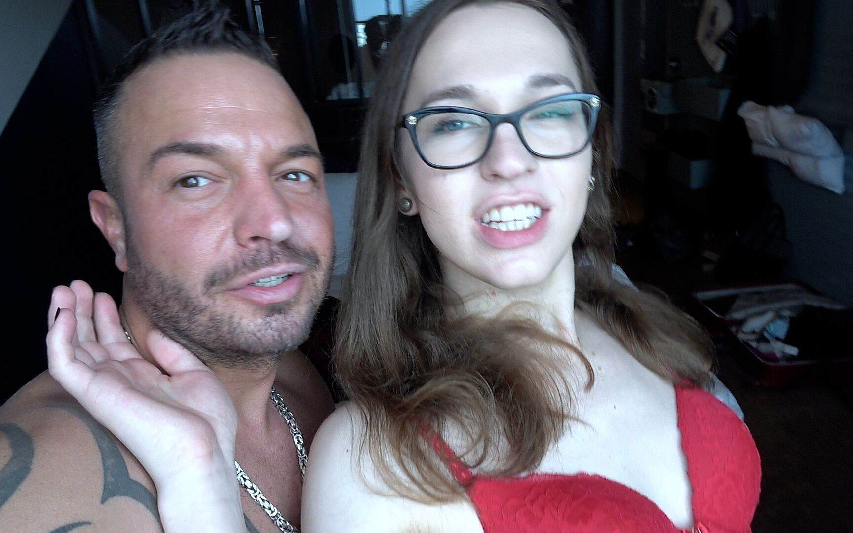 POV-analsex with TS Emily - Naughty Trans Creampie