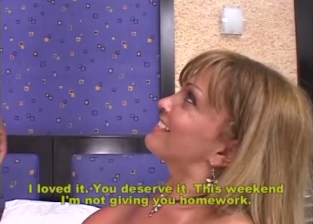 Blond shemale fucked by straight latino
