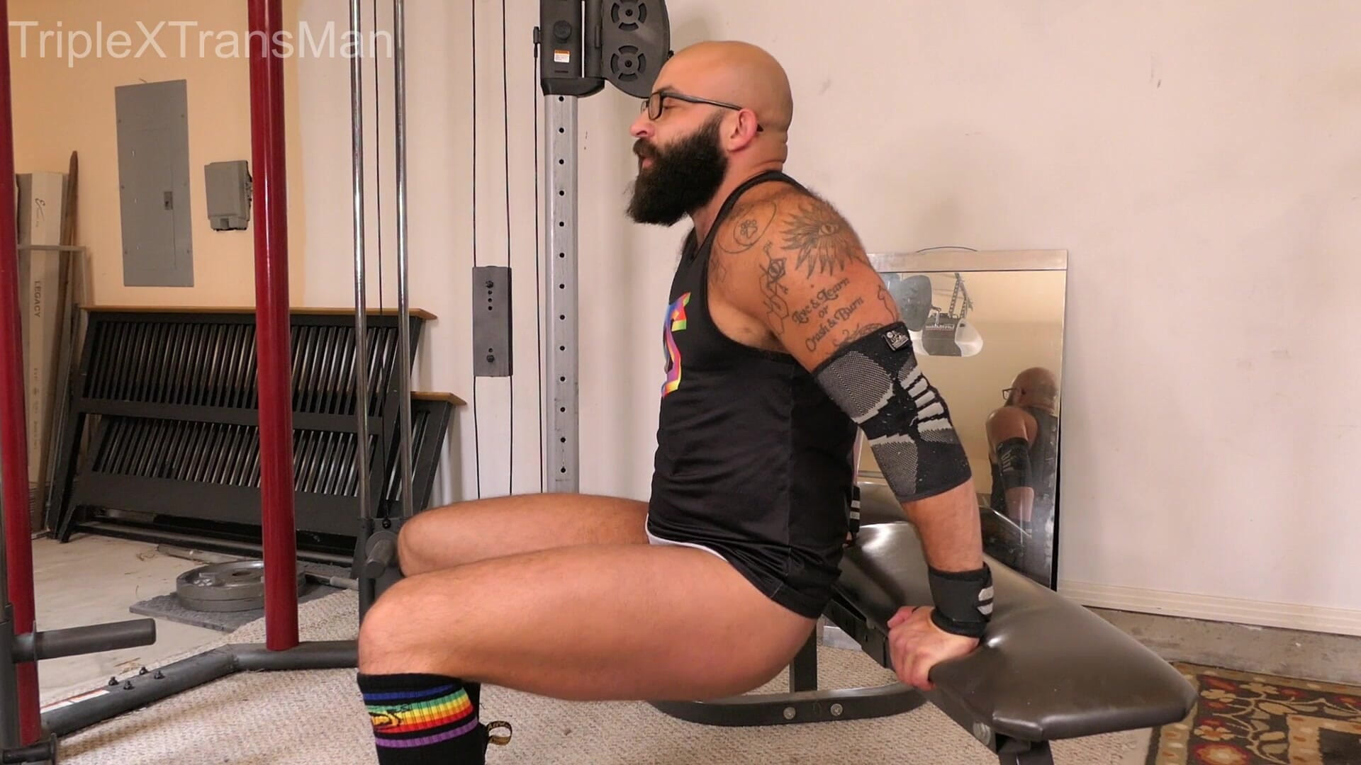Gym Voyeur Watches Me Cum